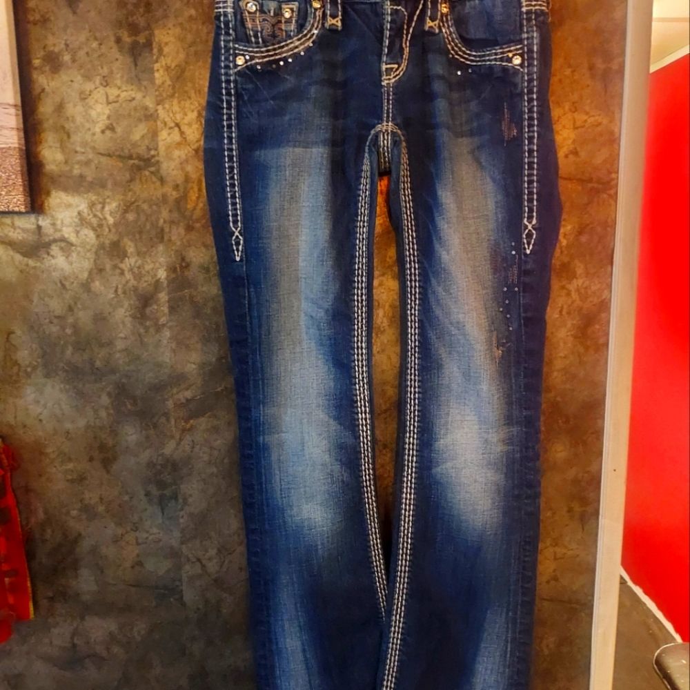 ROCK REVIVAL JEANS KAI BOOT 25X30